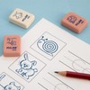 Milan BMM9222 - Pack of 5 rubber flexible rubber erasers,