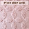 OTOSTAR Set of 2 Soft Plush Short Wool Velvet Decorative