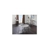 Maykoosh Timeless Trends End Table in White Oak &Chrome