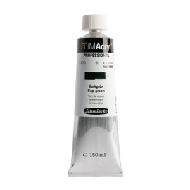 Schmincke - PRIMAcryl® Professional Finest Brilliant Acrylic Paint, Juice Green, 150 ml Tube, 13 570 019, Premium Acrylic Paint, Acrylic Paint, Professional Quality