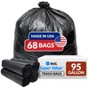 Reli. 95-96 Gallon Trash Bags Heavy Duty | 68 Bags