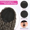 Isaic 26Inch Drawstring Ponytail Extensions for Women, Synthetic Long Curly