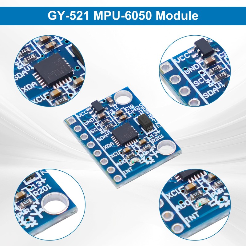 GY-521 MPU6050 Module AYWHP 3 Pieces 3 Axis Gyroscope and