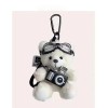 Cute Flash Camera Bear Plush Doll Bag Pendant - Creative