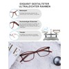 SKYWAY 5 Pack Lesebrille für Herren Damen, Blaulicht blockierende Brillen,