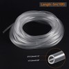 sourcing map PVC Transparent Hose Vinyl Hose 2 mm ID