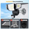Onforu 90W 10000LM LED Motion Sensor Outdoor Lights, 4-Head Dusk