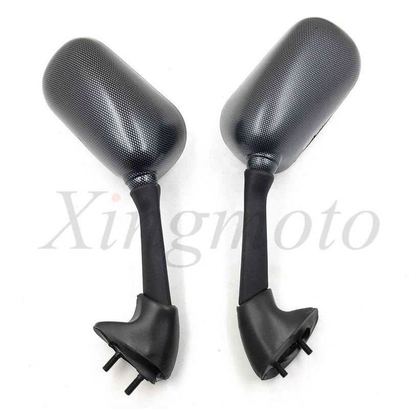 Motorcycle Carbon Fiber OEM Replacement Side Mirrors for 1998 1999