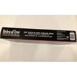 Helen Of Troy 5/8” Gold Plated Professional Series Curling Iron Even High Heat