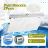 EddTorq SP1070 Pool Skimmer Weir Flap Door (8-3/8" Length, 5-1/4"