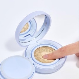 ORJENA Aqua To Moisture Cushion C25 Cool Tan 14g – Base Cushion Hidratante con Acabado Luminoso y SPF 50 / PA+++ para Piel Media a Morena