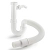 Xavax Flexible Siphon with 1 Device Connection + Odour Trap
