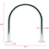 Extreme Max 3006.6907 Universal Aluminum Hand Rail for Pool, Hot