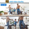 4K Wireless Wifi Camera,Upgrade 4K,1800mAh Battery Powered,WiFi Wireless Nanny Cam