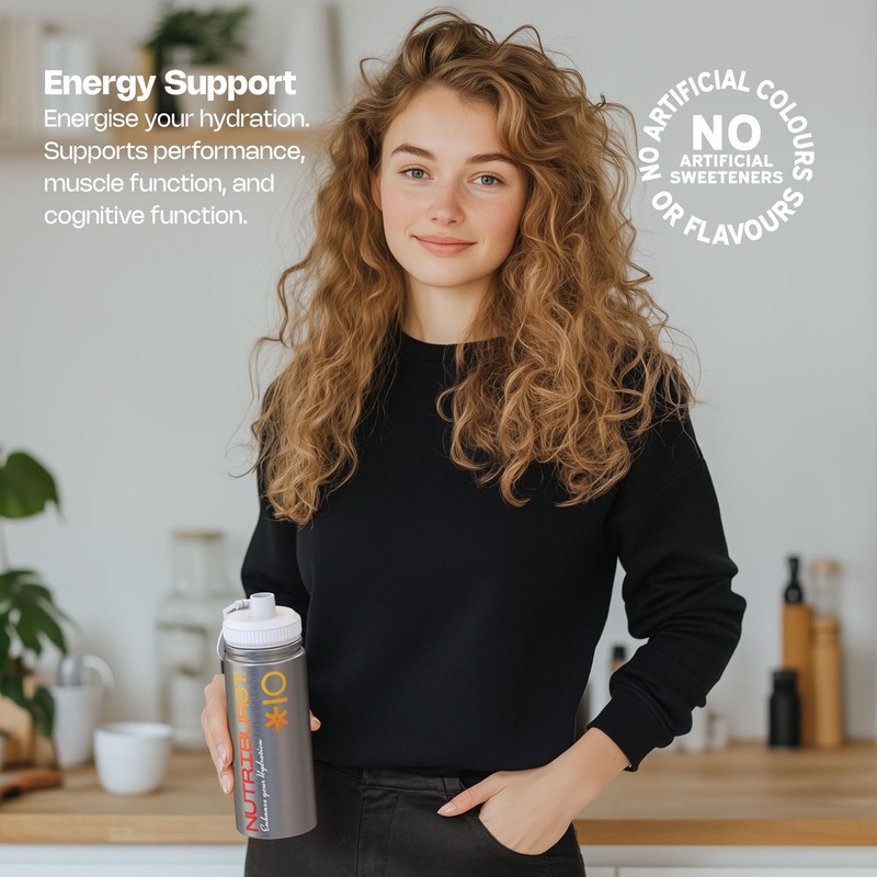 Nutriburst - Enhanced Hydration + Energy - Electrolytes + 11