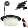 ABZXT Solar Outdoor Pendant Light IP65 Waterproof Motion Sensor Auto