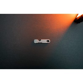 QuickPry Bottle Opener Mini Everyday Carry Pry Bar Tool, For Camping, Cleaning, And Simple Everyday Tasks, Keychain Carry Tool