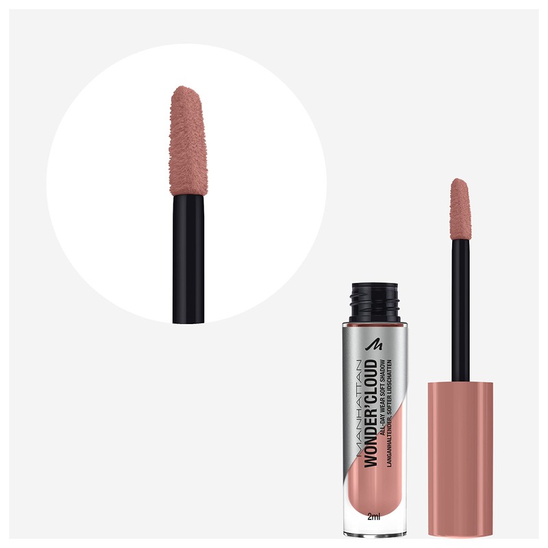 Manhattan Wonder'Cloud Eyeshadow Colour 004 Spiced Petal Liquid Eyeshadow Long