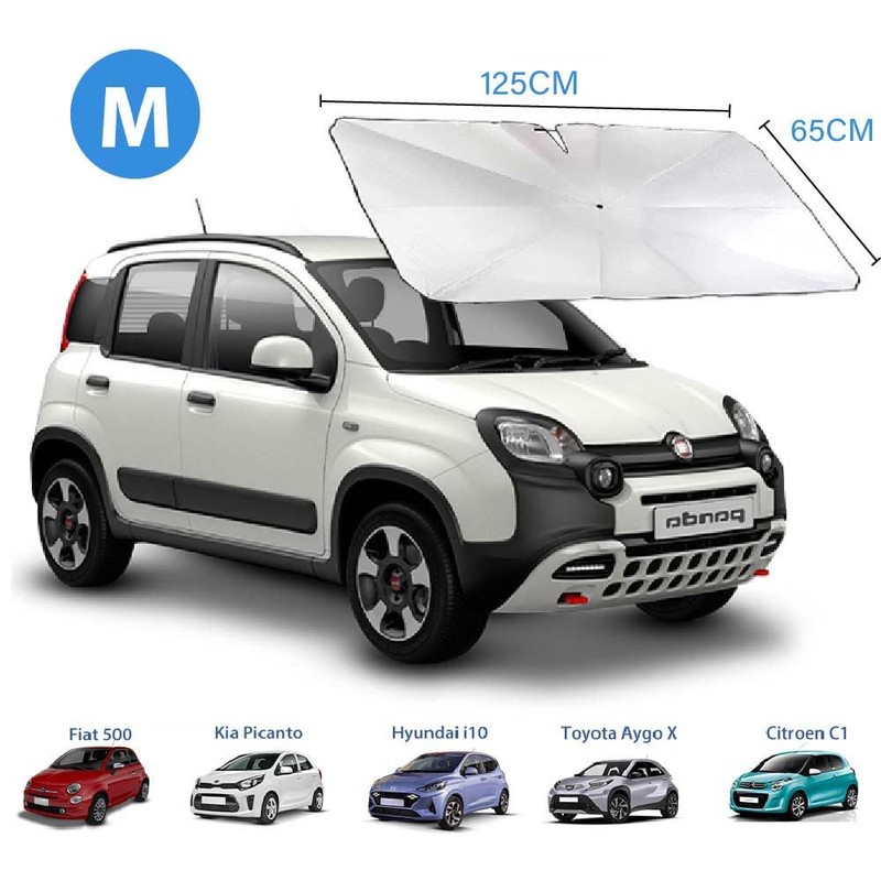 Umbrella Sun Protection for Car Window 125 x 65 cm