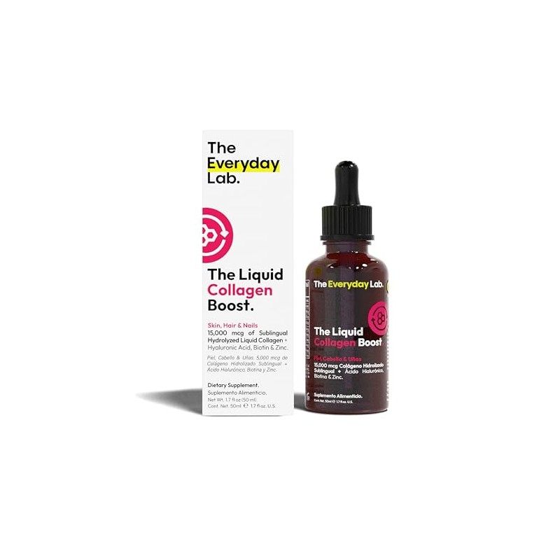 The Everyday Lab Colágeno Líquido Sublingual Anti-Edad con Biotina ·