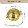 sourcing map 1 Pcs Tea Infuser Filter, Loose Tea Steeper,