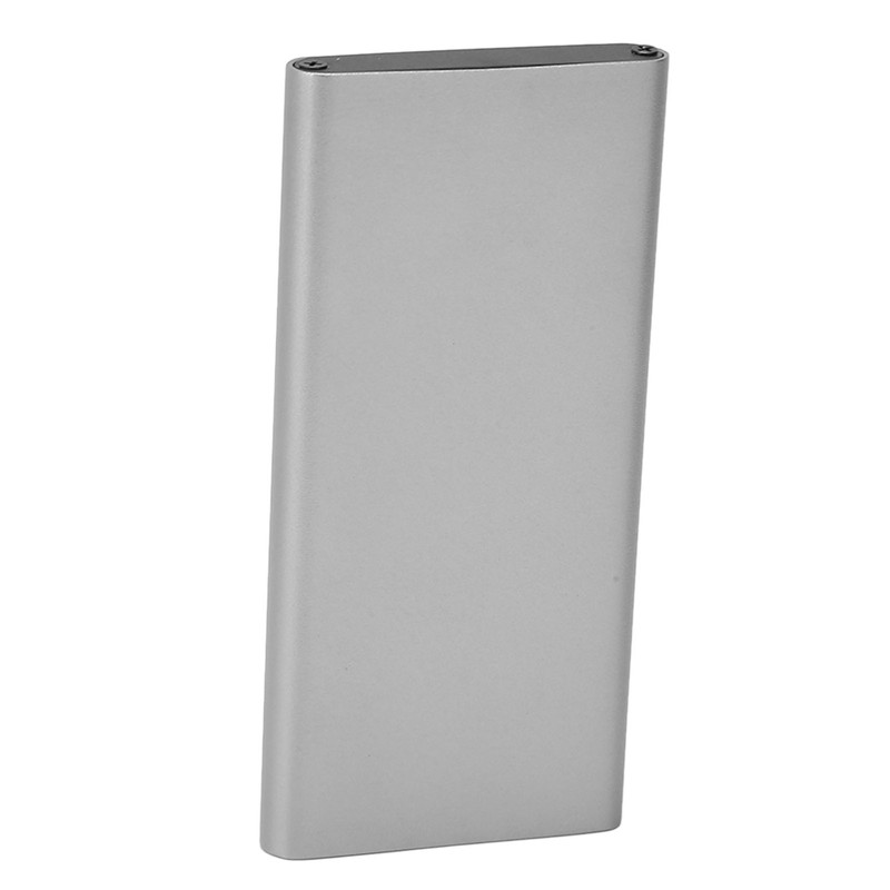 Tyep C to MSATA Enclosure Aluminum Alloy USB3.1 Gen2 Type