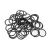 sourcing map Pack of 50 O-Rings Metric Sealing Rings Rubber