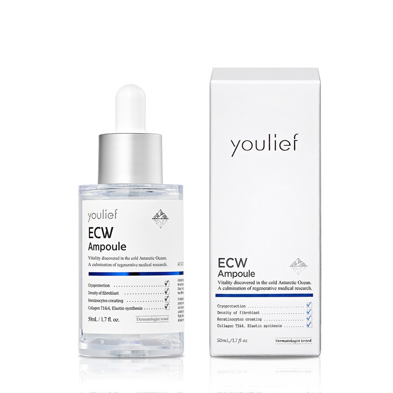Yurif Yuleaf ECW Lifting Hyaluronic Acid Ampoule 50ml / 유리프
