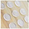 LINOUPOWER510 Extremely Soft Clear Glass Table Top Anti Slip Bumper