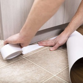 Duck Brand 280456 Double-Sided Vinyl Flooring Tape, 2-Inch by 50 Feet, Single Roll