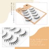 LASHIDOL False Eyelashes, Natural Eyelashes, Round of Eyes, Thin, Transparent