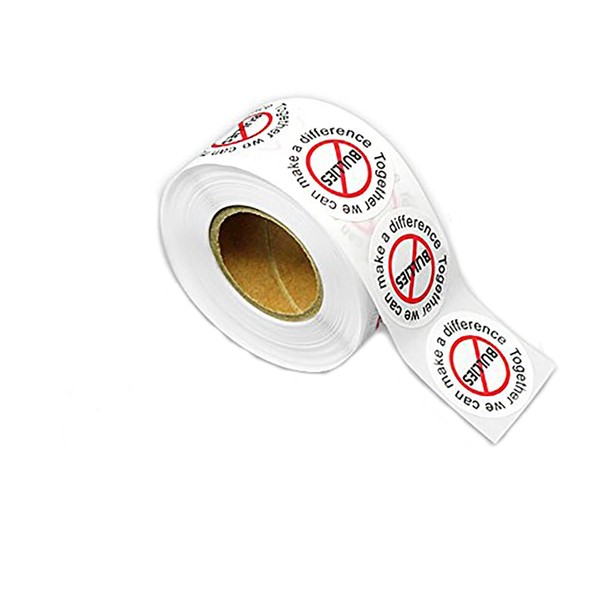 Anti-Bullying Support Stickers, Stand Up Speak Out End Bullying, Help Stop Bullying Stop Sign Shaped Stickers for Anti Bullying Awareness – Perfect for Anti-Bullying Awareness Events, Support Groups, Fundrasing and Charity Events (No Bullies Difference Sticker)
