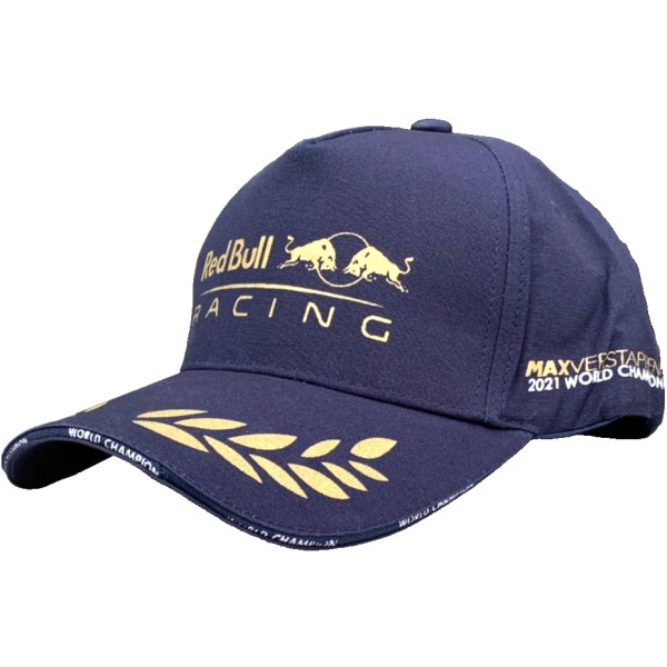 Unbranded F1 Racing 2023 Championship "Concept" cap. Navy cap/White print+wreaths