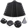 1 Pair Leather Arm Guards Unisex Gauntlet Wrist Guards Lace