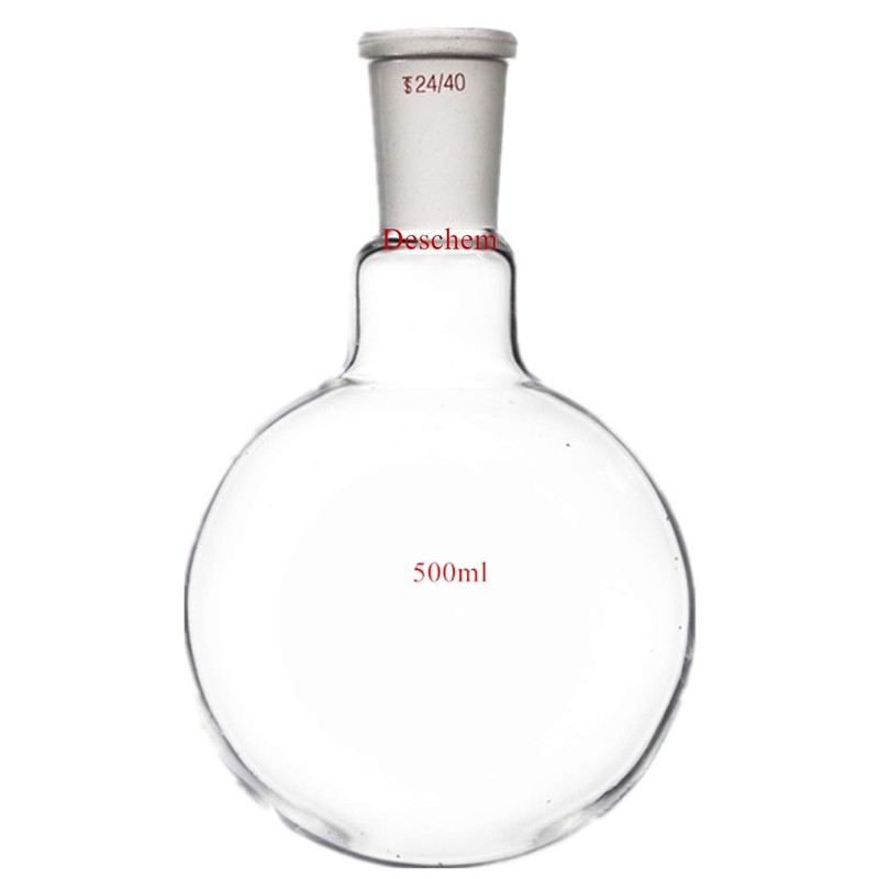 Deschem 500ml,24/40,Glass Distillation Apparatus,New Lab Glassware Kit