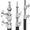 Flashpoint 10' C Light Stand on Turtle Base Kit with