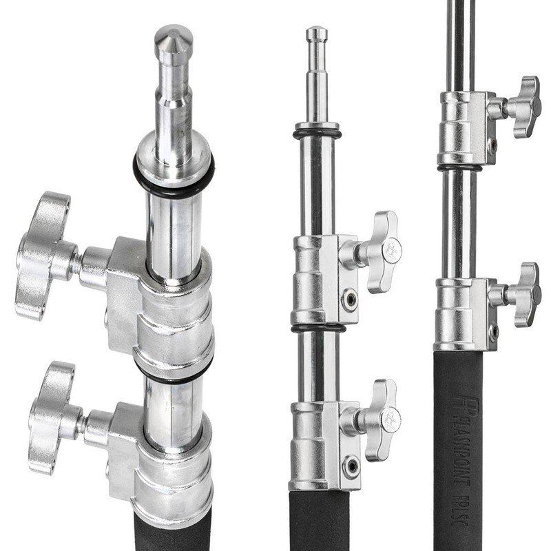 Flashpoint 10' C Light Stand on Turtle Base Kit with