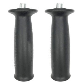 XMHF 12mm Dia Thread Plastic Angle Grinder Sander Handle Tool Black 2Pcs