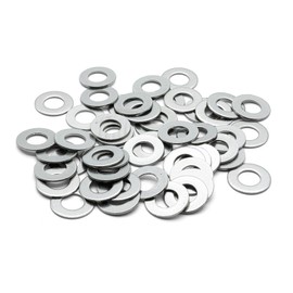 Hippo Hardware M12 (12mm) Thin Flat Form B Washers A2 Stainless Steel (Pack of 50)