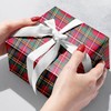 JILLSON & ROBERTS Bulk Gift Wrapping Paper, Tartan, 1/4 Ream