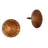 1 1/2 Inch, Round Hammered Clavos, Solid Copper, Decorative Door