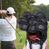 Golf Iron Cover Magnetic Wedge Cover Club Head Cover Set
