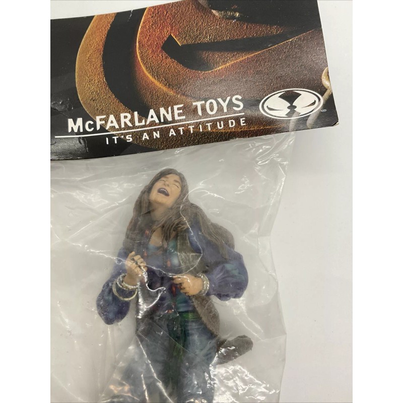 McFarlane Toys SUPER JANIS JOPLIN 6" 2000 ACTION FIGURE Hat