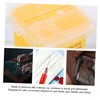 Baluue 1Pc Razor Case Storage Container Durable for Barbershop Disposal