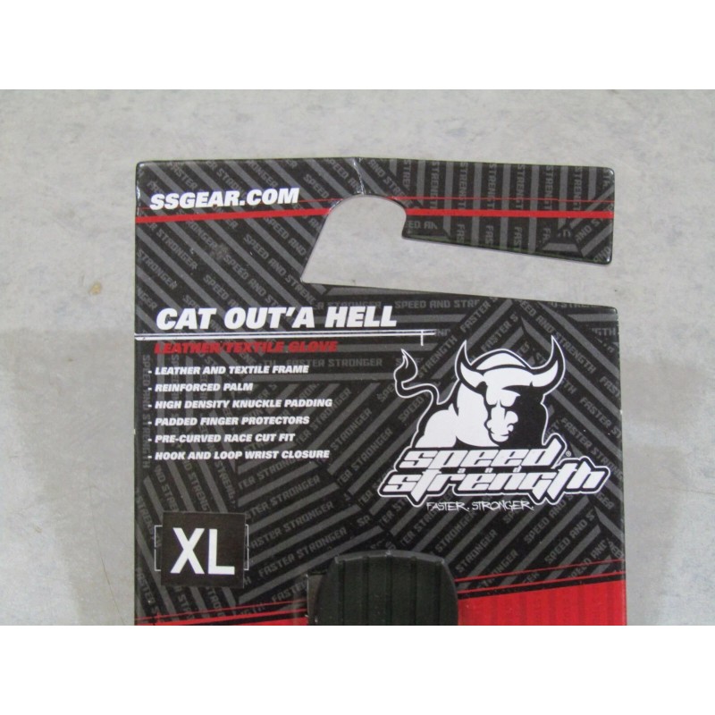 SPEED AND STRENGTH CAT OUT'A HELL LEATHER/TEXTIL
