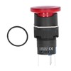 25Pcs Button Switch Mushroom Head Self Locking Push Switches with