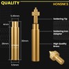HONSNKS 2 Sets Heat-Set Insert Tips, 3D Printer Soldering Tips