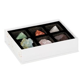 KARMA AND LUCK Grounded in Serenity Taurus Zodiac Crystal Box – Earth Sign Crystal Set for Stability, Strength & Peace – Thoughtful Gift Idea