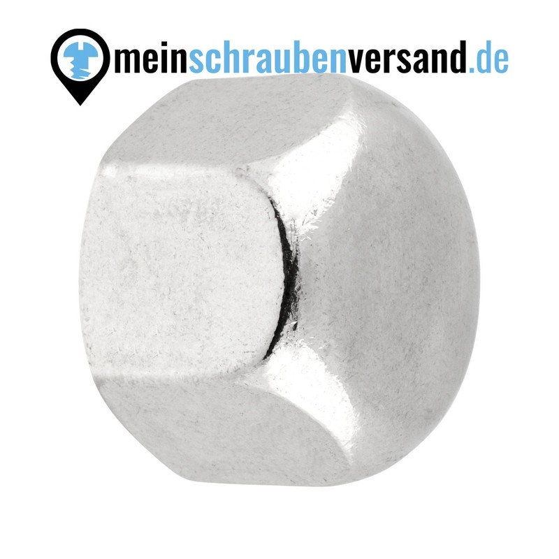 meinschraubenversand.de - Hexagonal Cap Nuts M16 Pack of 10 DIN