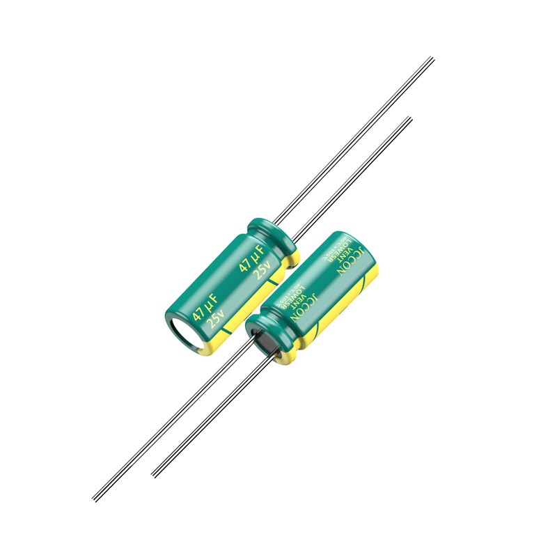 JCCON 10-Pack 25V 47uF Premium Quality Low ESR Electrolytic Capacitors
